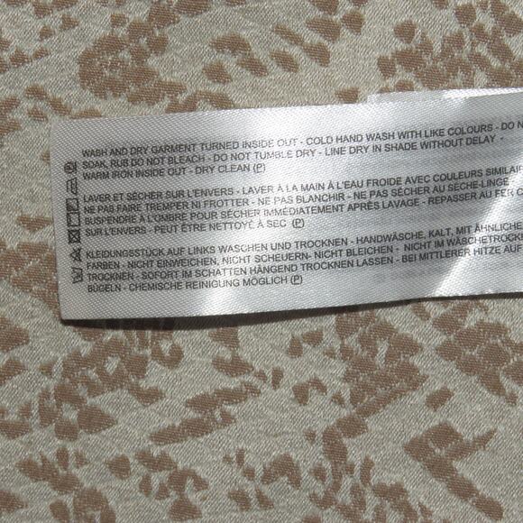 Finders Keepers Neutral Tan Snakeskin Print Olivia Single Button Blazer - Picture 11 of 11